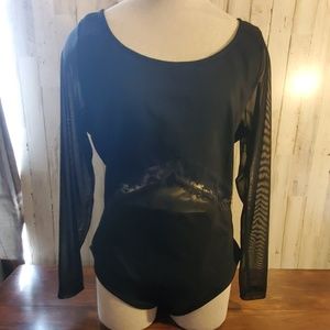 Womens lace leotard